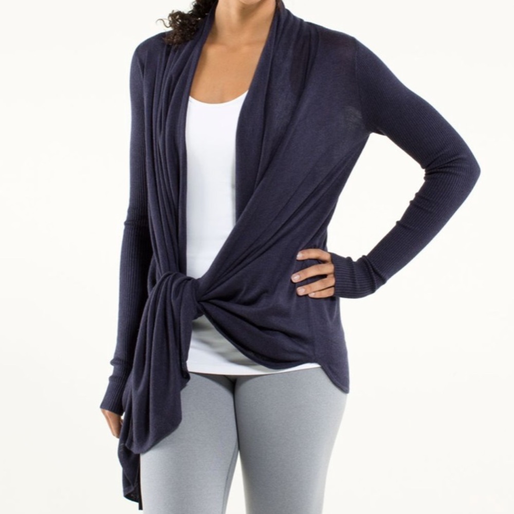 Lululemon Cashmere Blue Universal Wrap